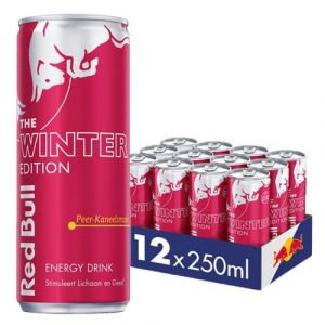 Red Bull - Winter Edition (Pear Cinnamon) - 12x 250ml (KM FACTORY HOME, neuf)