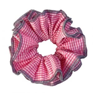 amangul Chouchou coloré en dopamines tendance - Bandeau confortable pour cheveux - Accessoires pour cheveux élégants (gris treillis) (dongguanshiyufenghanggzhongbiaoyouxiangongsi, neuf)