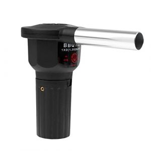 Gazechimp Mini Portable BBQ Ventilateur &agrave; Pile Souffleur D'air pour Barbecue Ravive Flamme Feu (Noir) (oshhnieu, neuf)