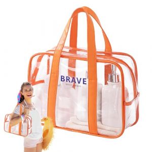 Sac fourre-tout transparent, sac de plage transparent - Sac de plage clair | Grand sac transparent résistant à l’eau, organisateur de jouets de sac, grand fourre-tout transparent, sac transparent, sac (fantid, neuf)
