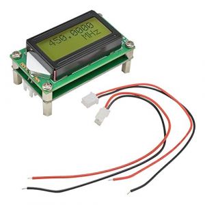 iHaospace DC 9-12V 1MHz-1.2GHz RF Frequency Counter Tester Digital Cymometer PLJ-0802-E LCD 0802 Screen for Ham Radio (iHaospace, neuf)