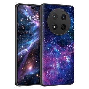 BENTOBEN Coque pour Honor Magic 7 Lite/X9C/X60 Pro - Protection Antichoc TPU Anti-Rayures - Etui Brillant Lumineux Phosphorescente -Motif nébuleuse-Ultra Fine TPU Silicone Housse Magic 7 Lite 6.78" (Happy arrival, neuf)