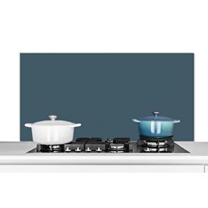 Credence Oceana - Couleurs - Palette Fond de hotte 120x60 cm Credence aluminium Plaque inox de cuisine (WallCircle, neuf)