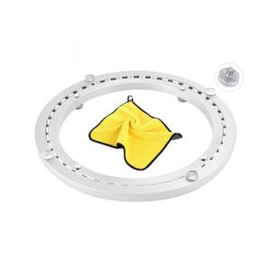 50cm Plaque Rotative Grand,Plateau Tournant TV Silencieux,Heavy Duty Mecanisme Plateau Tournant Table Lisse en Alliage D'aluminium pour D'affichages Meubles Service Show (maidha store, neuf)