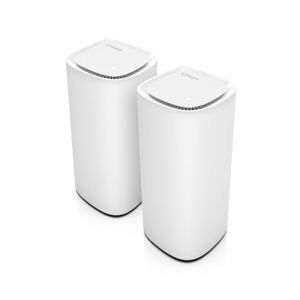Système WiFi 7 Mesh Linksys Velop Pro 7 Mbe7002 – Routeur Cognitive Mesh Triple Bande avec Débit Supérieur à 10 Gbit/S – Couverture Multiroom Jusqu’à 550 M² et 400 Appareils – Lot De 2 (Monsieur Plus, neuf)