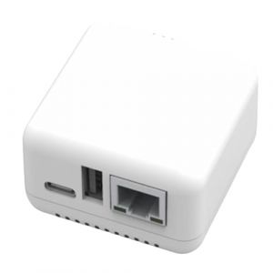 Nihcora Serveur D'Imprimantes Serveur Imprimé NP330 Network 100Mbps USB 2.0 RJ45 Connectio EU Plug (ruiyijing, neuf)