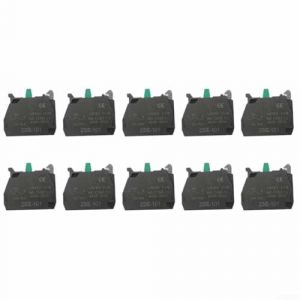 Lot de 10 bornes de serrage en alliage argent&eacute; ZBE101 ZBE102 - Pour l'int&eacute;rieur et l'ext&eacute;rieur (ZBE-102) (xiaoehong, neuf)