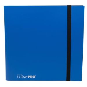 Ultra PRO - Eclipse Pro Classeur 12 poches Bleu pacifique pour 480 cartes de taille standard, prot&egrave;ge les cartes &agrave; collectionner, les cartes de jeu et les cartes de sport dans les pochettes de (Game World France, neuf)