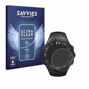 savvies Protection Ecran pour Suunto Core All Black 6 Pi&egrave;ces - Film Protection Ultra Clair (protectionfilms24 France, neuf)