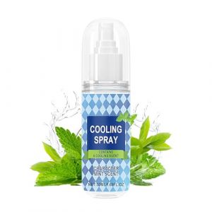 Spray Corporel Rafraîchissant,Spray de Rafraîchissement Sportif 50ml | Brume Glacée Hydratante Anti-UV pour Sports Randonnée Plage Voyage Quotidien par Temps Chaud (Hangzhouguozhishangmaoyiyouxiangongsi, neuf)