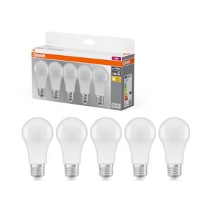 OSRAM Lampe LED Base Classic A100 forme d'ampoule 13W 827, 2700K blanc chaud, E27, mat, 1521 lm, chaleur inférieure (Ultramera, neuf)