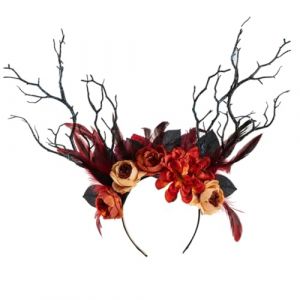 GMBYLBY Serre-tête en forme de branche d'arbre pour adultes, festivals, animes, déguisement, accessoire unisexe (ZLwneh, neuf)