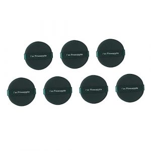 iplusmile Lot De 7 &Eacute;ponges &agrave; Maquillage Rondes Vertes, Pour Poudre S&egrave;che Et Humide, Non Latex, Double Face, Usage Visage, Adapt&eacute;es Maquillage Quotidien (Cosy & U, neuf)