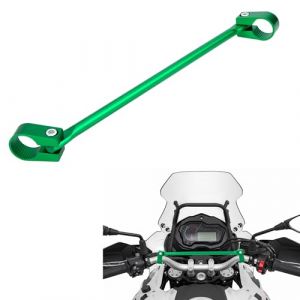 Tunejoy Barre d'equilibre Moto de 22mm Barre Transversale Guidon Moto en Aluminium Barre Renfort Moto R&eacute;glable pour Motocross Mini-moto ATV 330mm Vert (HYPER SHOP SRL, neuf)