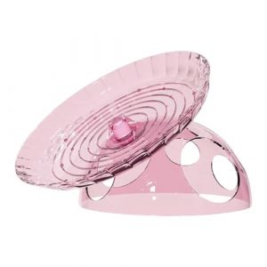 perfk Roue d'exercice pour Hamster, d&eacute;coration de Cage, Jouet d'enrichissement, Accessoires pour Animaux de Compagnie, Disque Rotatif Silencieux, Rose (perfk, neuf)