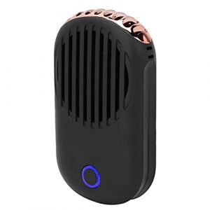 HETHLIF Ventilateur de S&eacute;chage de Cils, Mini Ventilateur de Climatisation Portable sans Lame pour Nail Art (BLACK) (Timsnets, neuf)