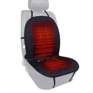Coussin Chauffant Pour Siège D'auto Housses De Siège Chauffantes - | Coussin Chauffant Pour Sièges De Voiture 12 V Avec 2 Niveaux De Chaleur, Installation Facile, Ergonomique | Remorque RV Berline Pic (yingqing, neuf)