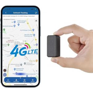 Zeerkeer 4G Traceur GPS Mini avec Micro TK901 Tracker avec Aimant Tracker GPS Imperméable Suivi et Positionnement Traqueur GPS Portable avec Alerte Geofence et App Gratuite pour Voitures/Enfants/Motos (HYXSYWLKJ, neuf)
