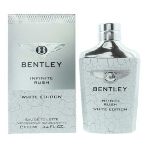 Bentley Infinite Rush Eau De Toilette Spray (white Edition) 100 Ml For Men (PARFUMS ET MOI, neuf)