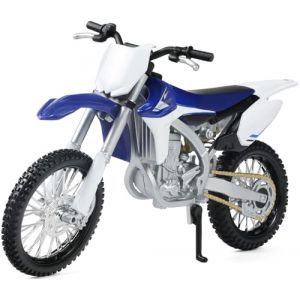 Risopen 1:12 Dirt Bike Compatible pour Yamaha YZ450f Modèle de Moto Mini Supercross Motocross Moto Model Collection ou Cadeau pour Enfant Adulte garçon (Bleu) (RISOPEN, neuf)