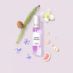 Perfume for Women,Rencontres durables des femmes parfum,boule roulante durable,parfums Phéromones Roll-on, Long Lasting Mini Perfume,10ml (Parfum de fleur de lys) (junhuikuy, neuf)