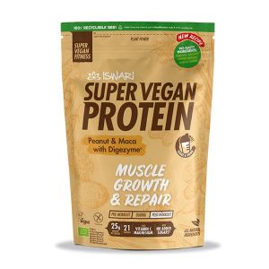 Super Vegan Protein Cacahu&egrave;tes et Maca Iswari (875g) (Iswari - Superfood &copy;, neuf)