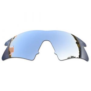 SOODASE Pour Oakley M Frame Sweep Des lunettes de soleil Argent&eacute; Verres de remplacement polaris&eacute;s (SOODASE, neuf)
