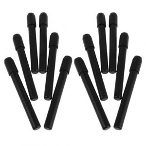 Happyyami Lot de 12 rallonges de crayon à sourcils : rallonge de crayon avec pinceau – outil de maquillage pour une mise en forme précise des sourcils – portable et facile à transporter (Liunmiao, neuf)