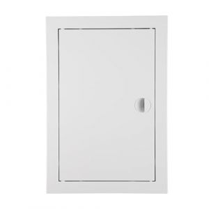 ADGO - Trappe de Visite 20 x 40, Porte de Visite, Trappe de Service pour Inspection et Recouvrement, en plastique, Montage Horizontal et Vertical - Blanc, avec cadre (ADGOsklep, neuf)