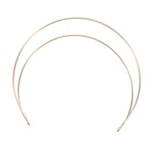 VALICLUD Bandeau Halo De Notre-dame Accessoires De Déesse Casque D'or Bandeau Ange Femme Casque De Lune Pour Les Femmes Costume D'ange Doré Golden Matériel En Laiton (SHUI LIAO, neuf)