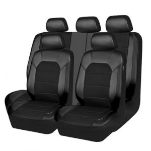 JPDEDIAN Housse Siege Voiture pour Seat Ateca Couvre Auto Ensembles De Housses de Si&egrave;ge Housse de Siege Voiture Universelle, Noir (JIPINGSHANGDAIN, neuf)