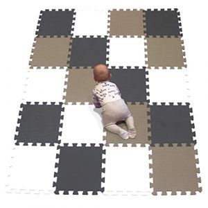 YIMINYUER® 20 Morceaux (30cmx30cmx1cm Chaque Morceau), Tapis De Puzzles Mousse Enfant, Jeu Bebe Dalle Mousse, Tapis De Sol R01R04R06G301020 (YIMINYUER TOYS, neuf)