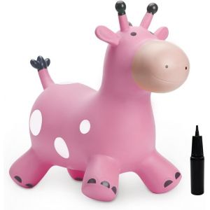 U&C Planet Jouets gonflables pour Enfants, Girafe, Cheval Gonflable, Cheval Sauteur, Jouets gonflables pour garçons et Filles, Gonflable Hopper Bouncy. (U&C Planet, neuf)