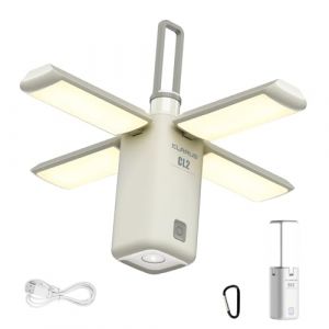 KLARUS CL2 Lampe Camping Multifonctionnelle, 10000 mAh rechargeable Lanterne Camping déformable, 750 lumens ,8 modes d'éclairage, lanterne LED étanche IPX5 pour tentes, pêche, randonnée d'urgence (Klarus® EU Store, neuf)