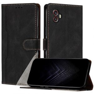 Netany Étui pour Samsung Galaxy Xcover 6 Pro/Xcover Pro 2, Housse en Cuir PU avec [Protection Antichoc TPU] [Fonction Support] [Porte-Cartes ] Antichoc Magnétique Coque pour Galaxy Xcover6 Pro - Noir (Netany direct-sale, neuf)