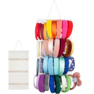 Porte-bandeau - Mur De Support De Cheveux De Placard | 30 Supports Muraux Pour Organisateur De Bandeaux, D'organisateur De Bande De Cheveux Pour Chambre D'enfant, Organisateurs De Cheveu En Feut (ruixiake, neuf)