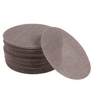 UPWOOD Lot de 50 Disques Abrasifs Maille 150mm (6 Pouces) Grain 180 Crochet et Boucle, Sans Poussi&egrave;re, Anti-blocage, Pour Carrosserie, Bois, M&eacute;tal, Plastique, Peinture, Compatible Meuleuses 150mm (Upwood, neuf)