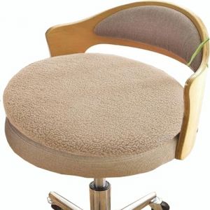 Coussin/Galette de Chaise Ronde 40cm/35cm/30cm/45cm Antidérapants Coussin de Siège Rond Exterieur/Intérieur Coussin D'assise Rond Jardin, Cuisine, Bureau, Salle à Manger(H49,Diameter 40cm) (POSTTER SHOP, neuf)