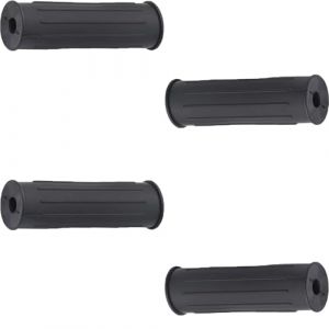 Lot de 4 poign&eacute;es de brouette, universelles, antid&eacute;rapantes, poign&eacute;es de rechange pour diable, brouette, en plastique, pour v&eacute;lo, fauteuil roulant, moto - 25 mm (PCCCCYKJ-DE, neuf)