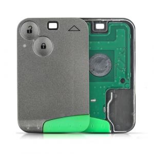 pour Renault Laguna Espace 2 Boutons 433Mhz Voiture Carte à Puce ID46 PCF7947 Puce télécommande clé entrée sans clé entièrement Intelligent sans Logo (car key, neuf)