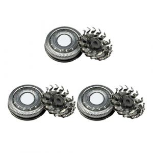 Lot De 3 Têtes De Rasoir De Rechange For Philips Norelco Série SH90/62, Compatibles Avec Les Séries 9000 S9311 S9321 S9511 S9512 S9522 S9551 S9711 S9712 S9721 (JINGWENW, neuf)