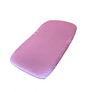Mane by Tim & Tam Drap-housse en satin pour berceau Rose (Tim & Tam, neuf)