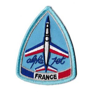 Patche &Eacute;cusson Patch Pilote Aviation France Brod&eacute; Thermocollant Avion (Naga.Hitam, neuf)
