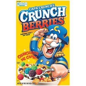 Quaker Cap'N Crunch's Crunch Berries Cereal 18.7 oz by quaker sales & distribution (Beaut&eacute; Be, neuf)