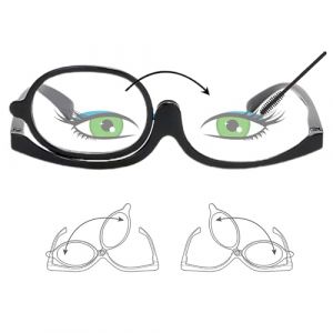 Lunettes De Maquillage,Lunettes De Maquillage Grossissante,Lunettes De Lecture Cosmétique Femme,Cosmétique Lunettes Pliantes,Lunettes De Maquillage Rotatives,Lunettes De Maquillage Pour Femme +2.0 (DIDIhouse, neuf)