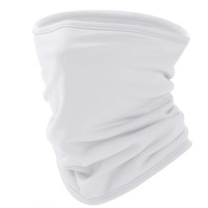 Huccik Snood Polaire Enfant - Tour de Cou Multifonction Hiver Gar&ccedil;on & Fille 6-12 Ans - Cache Cou Respirant avec Protection Visage Anti-Vent pour Ski, V&eacute;lo, Course &agrave; Pied (Blanc, One Size) (Huccik, neuf)