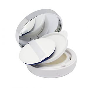 SelfTek Vide Coussin D'air Puffbox, Boîte à Coussin D'air pour DIY, Cosmétique Maquillage Cas avec Miroir et éponge Puff, pour BB Cream Fondation BB Crème Vide Cas (SelfTek Direct, neuf)
