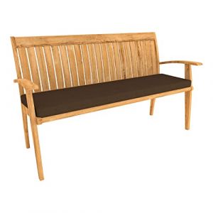 POKAR Coussin Banquette Galette de Chaise Banc de Jardin Coussin Banc Mousse pour Coussin Housse Coussin pour Intérieur ou Extérieur (100 x 40 x 5, Marron) (EURAKOP-FR, neuf)