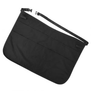 MUCKLILY Tablier de Coiffure Multipoche avec Ceinture Réglable Tablier de Travail Professionnel pour Coiffeuse et Barbier Rangement Outils de Coiffure Accessibilité Rapide Salon de Beauté (Senike, neuf)