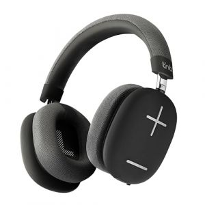 T’NB Bounce Max - Casque sans Fil Circum-aural Nouvelle Version, Confortable et Englobant, avec Connexion Bluetooth, Son Stéréo avec Micro Intégré, Autonomie Jusqu’à 50 Heures – Noir (T'nB, neuf)